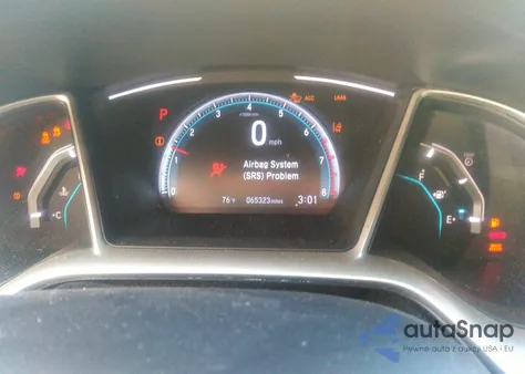 2019 Honda Civic Ex from USA, damaged, VIN 19XFC1F31KE002214